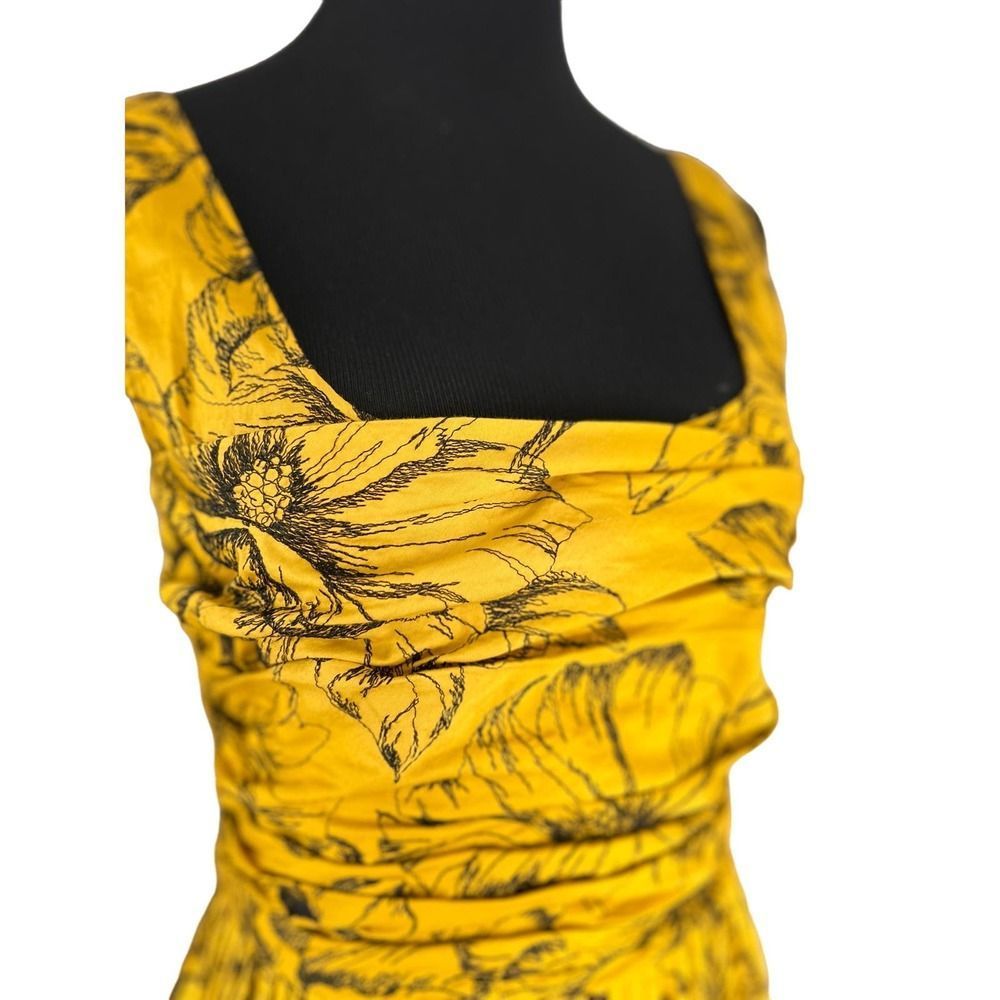MOSCHINO MAXI DRESS FLORAL SIZE 8 - Picture 12 of 13